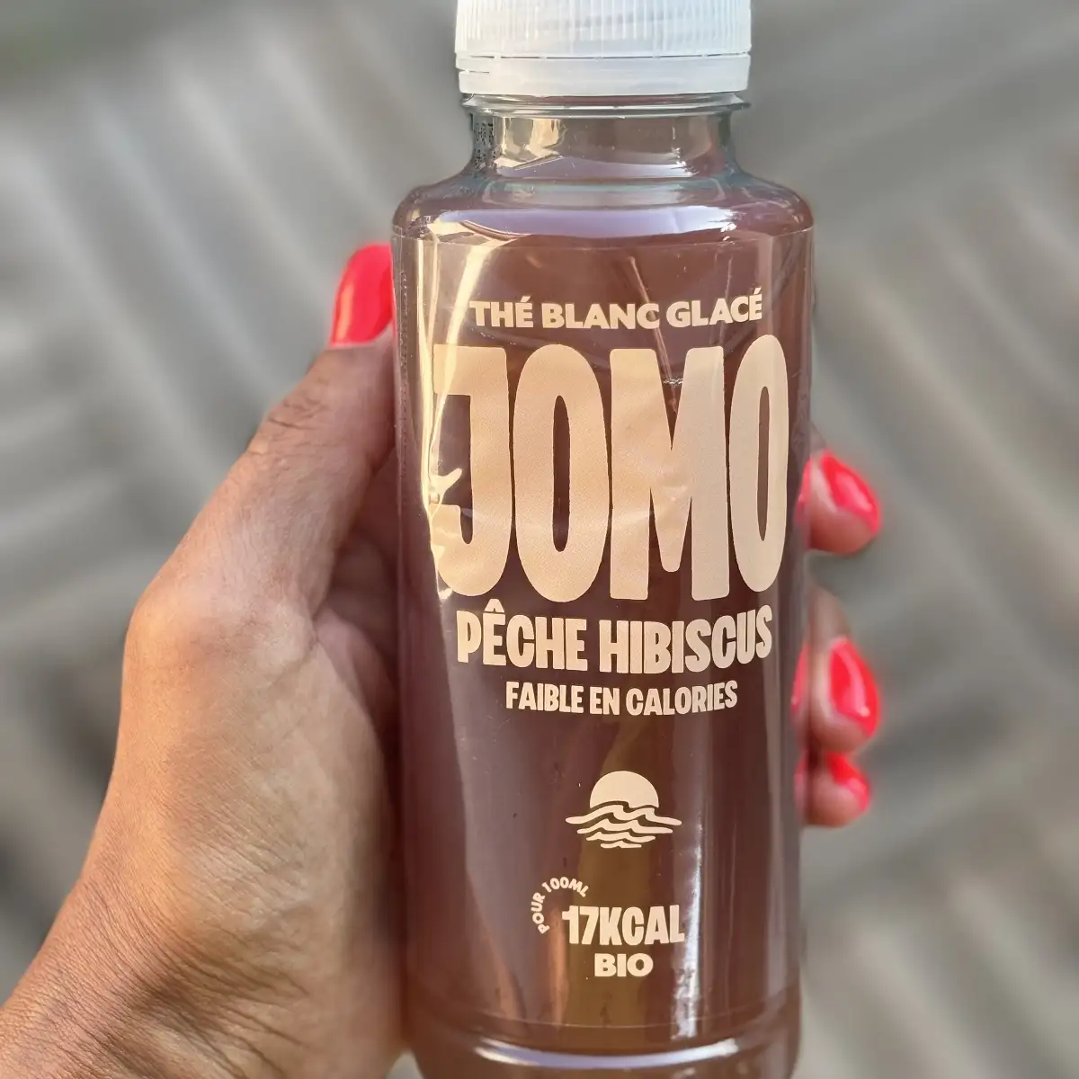 Thé blanc glacé Pêche Hibiscus