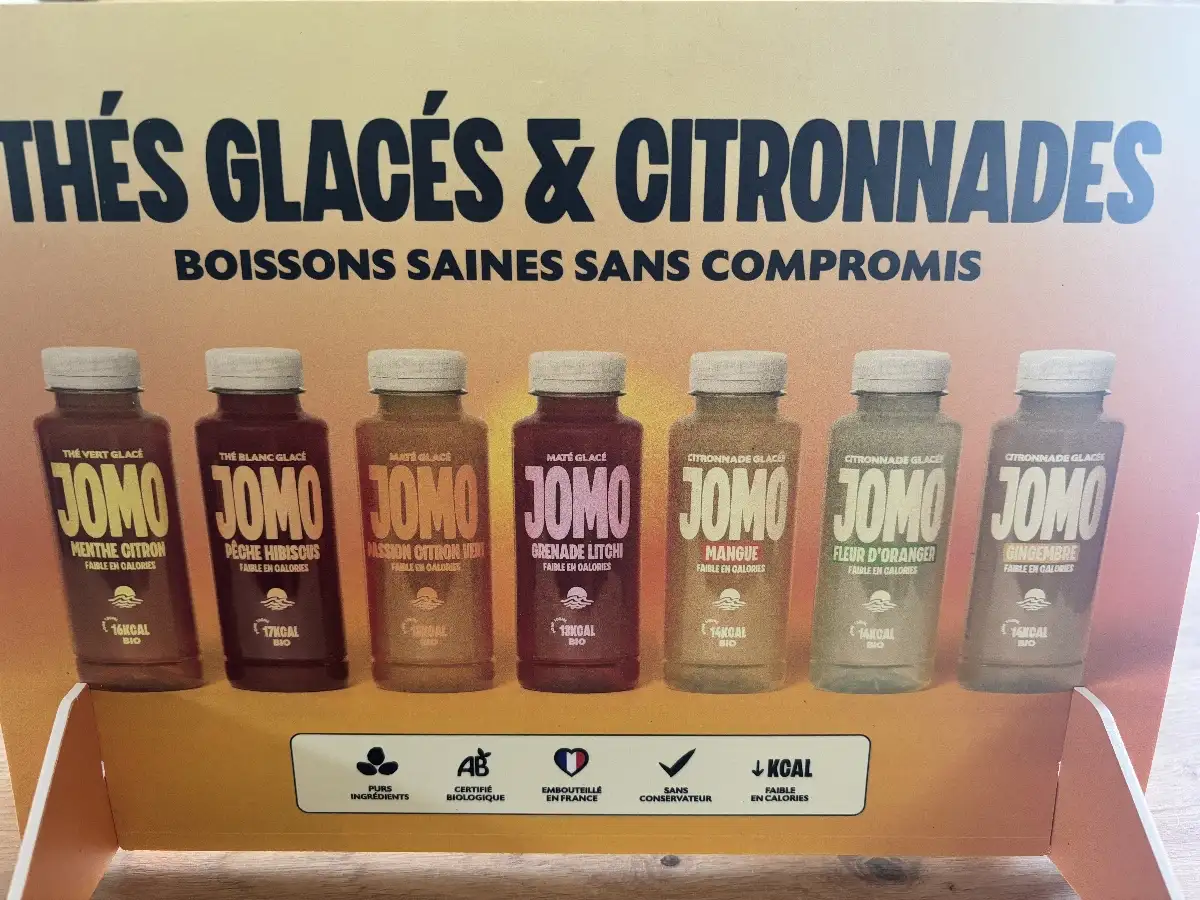 Thé blanc glacé Pêche Hibiscus